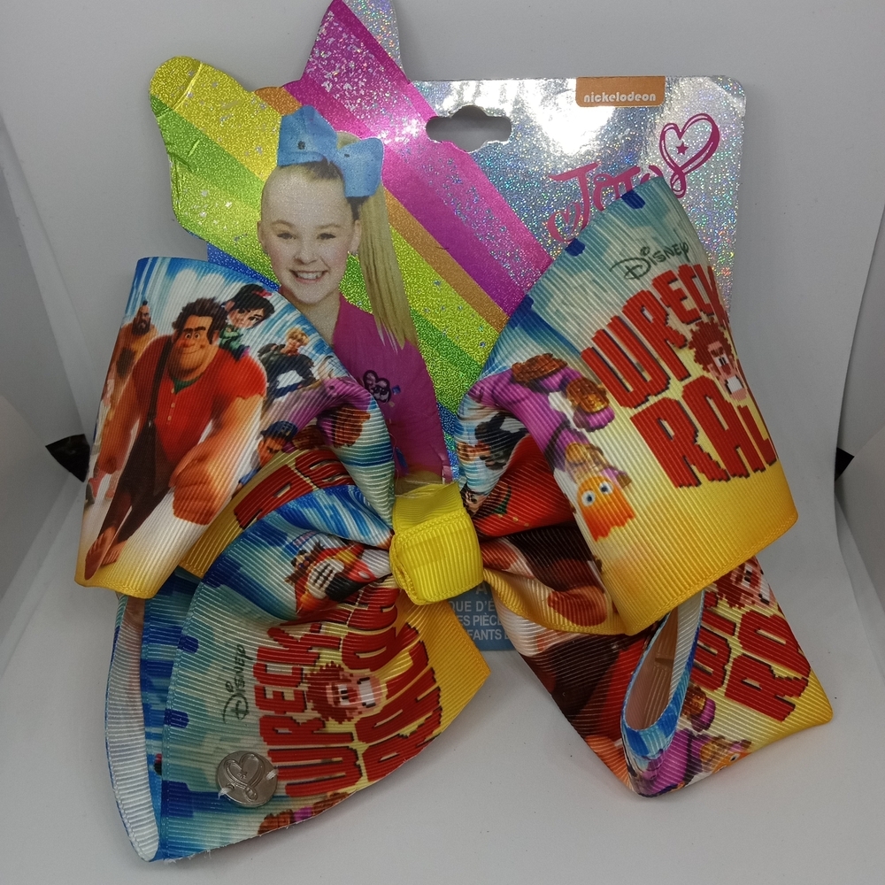 JoJo Siwa Wreck-It Ralph Hair Bow - Multicolor